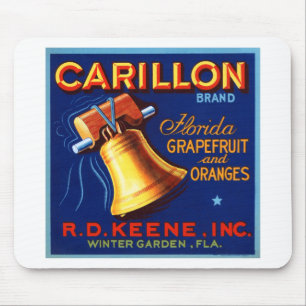 Carillon Brand Florida Grapefruit Mouse Mat