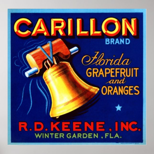 Carillon Florida Grapefruit and Oranges Poster (Front)