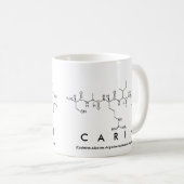 Carin peptide name mug (Front Right)