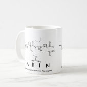 Carin peptide name mug (Front Left)