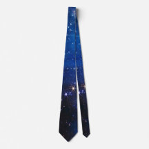 Carina Nebula Astronomy Star Neck Tie
