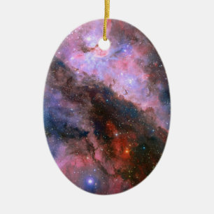 Carina Nebula - Breathtaking Universe Ceramic Tree Decoration