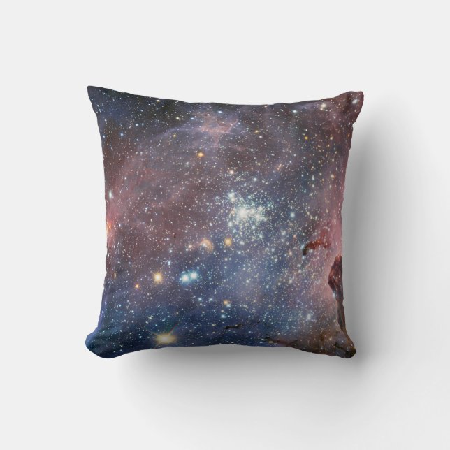 Carina Nebula Carl Sagan Quote Throw Pillow 1 of 2 (Front)