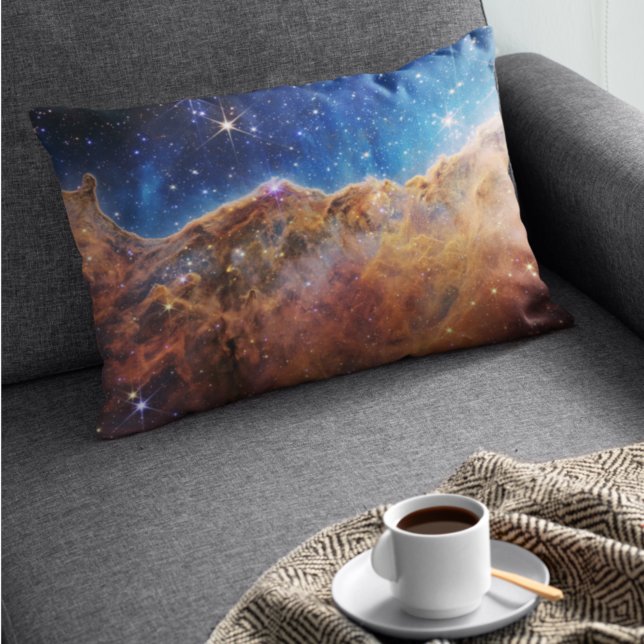 Carina Nebula Cosmic Cliffs James Webb Hi-Res Decorative Cushion (Creator Uploaded)