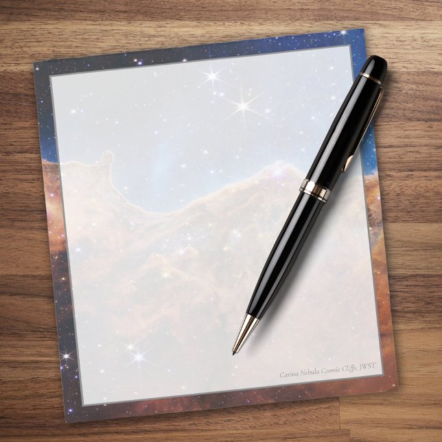 Carina Nebula Cosmic Cliffs James Webb Hi-Res Notepad (Creator Uploaded)
