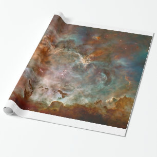 Carina Nebula Dark Clouds Wrapping Paper