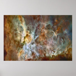 Carina Nebula Extreme resized 78x52 (99x48) Poster