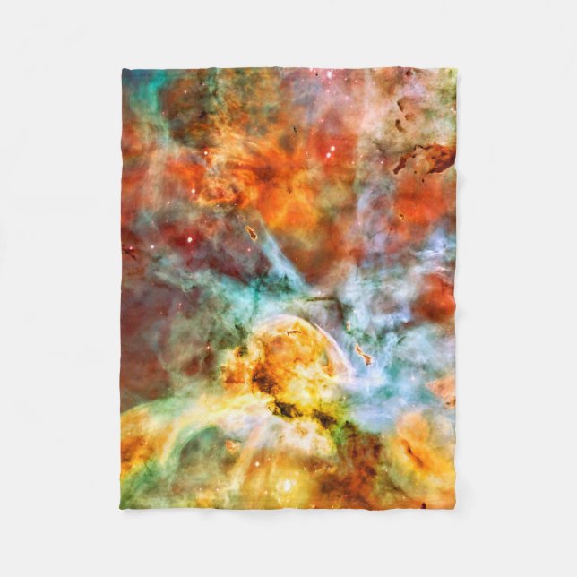 Carina Nebula Fleece Blanket (Front)