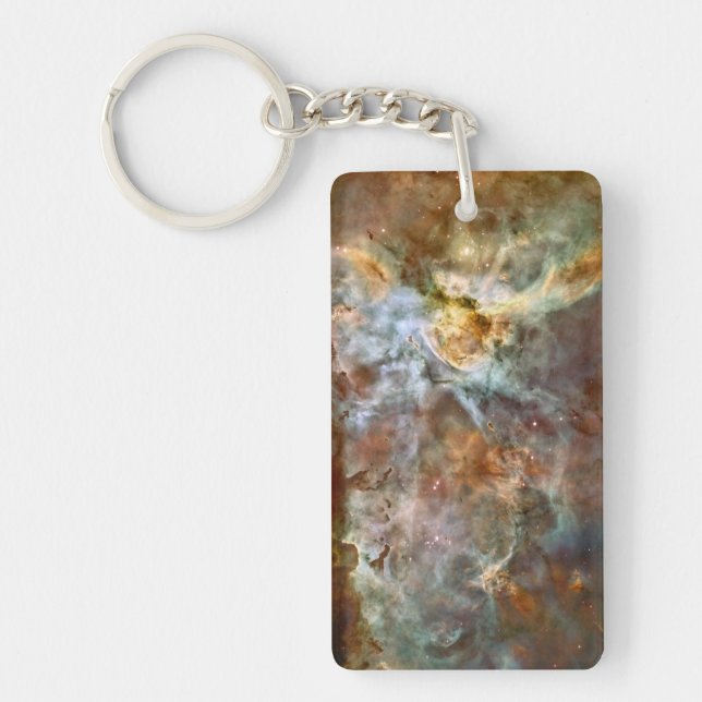 Carina Nebula Hubble Space Key Ring (Front)