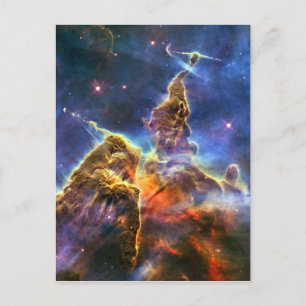 Carina Nebula Hubble Space Postcard