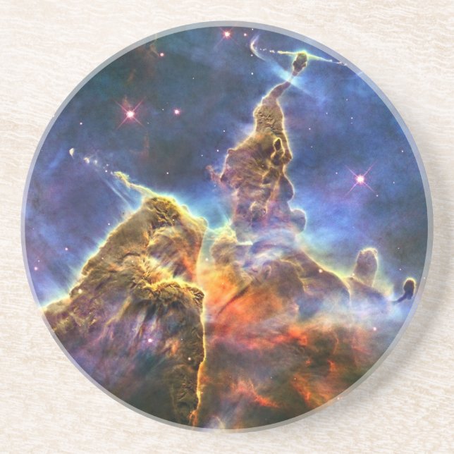 Carina Nebula (Hubble Telescope) Coaster (Front)