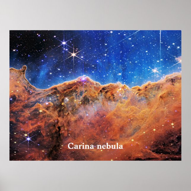 Carina nebula poster (Front)