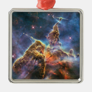Carina Nebula Print Metal Tree Decoration