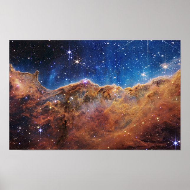 Carina Nebula Space Image  Poster (Front)