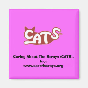 Caring About The Strays (CATS), Inc. Magnet