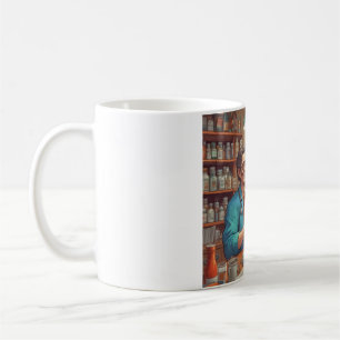 Caring and Caffeinated Mug: Your Daily Dose Coffee Mug