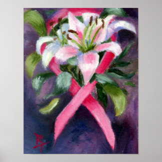 Caring Breast Cancer Awareness Poster