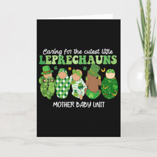Caring For Cutest Leprechauns Mother By Card
