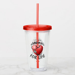Caring for Life Acrylic Tumbler