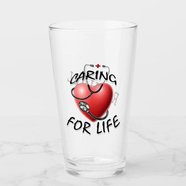 Caring For Life  Glass (Front)