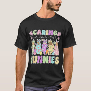 Caring for the Cutest Funny Nicu Nurse Easter Day T-Shirt