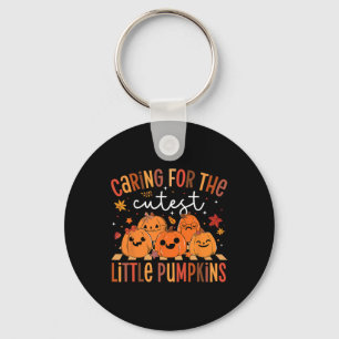Caring For The Cutest Little Pumpkin Nicu Nurse Ha Key Ring
