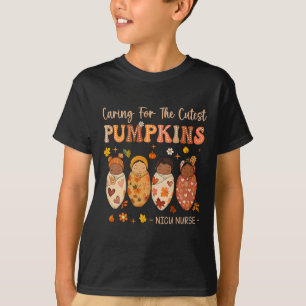 Caring For The Cutest Pumkin Halloween Nurse Women T-Shirt