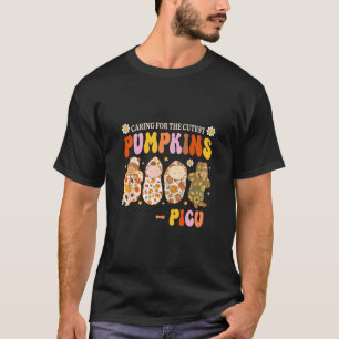 Caring For The Cutest Pumpkin Picu Fall Thanksgivi T-Shirt