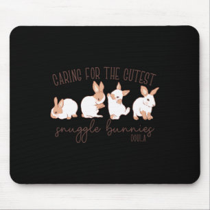 Caring For The Cutest Snuggle Bunnies  Mouse Mat