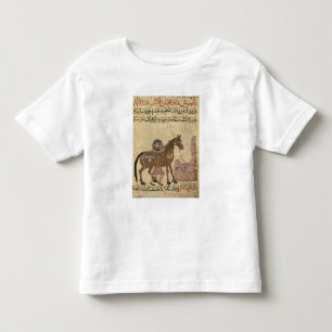 Caring for the horse, illustration toddler T-Shirt