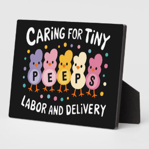 Caring For Tiny Labour And Delivery L&D Nurse Plaque