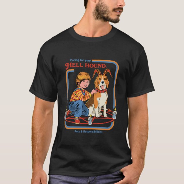 Caring For Your Hell Hound   T-Shirt (Front)