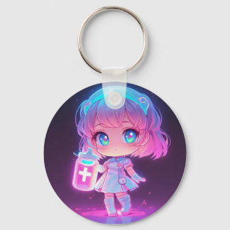 Caring Hands, Healing Hearts Key Ring