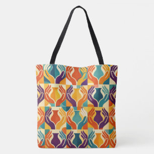 Caring Hands Tote Bag