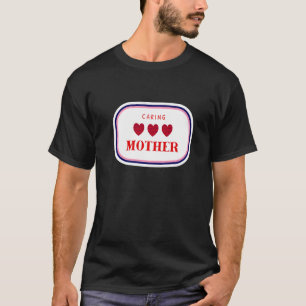 Caring Mother Women Mum Life Mama Letter Printed C T-Shirt