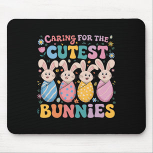 Caring Nicu Nurse Celebrating Easter With Cutest M Mouse Mat