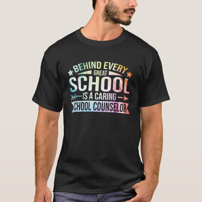 Caring School Counselor T-Shirt (Front)