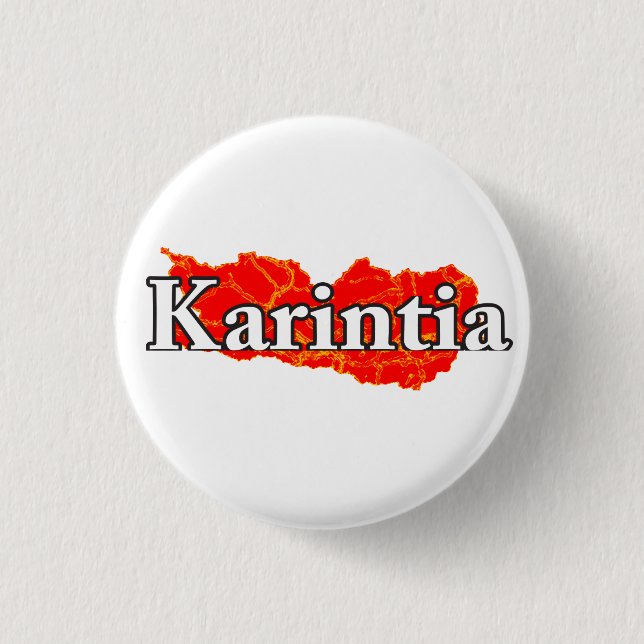 Carinthia 3 Cm Round Badge (Front)