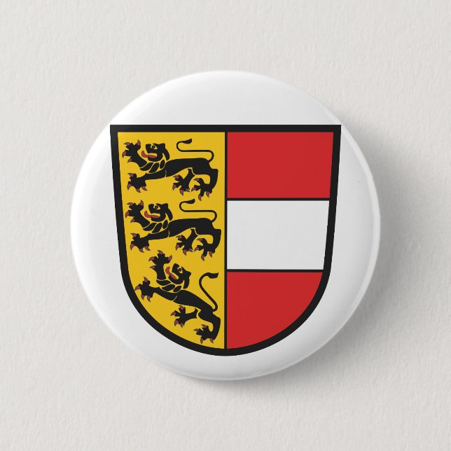 Carinthia Coat of Arms 6 Cm Round Badge (Front)