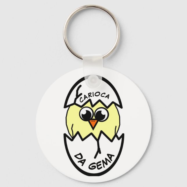 Carioca da Gema Keychain (Front)