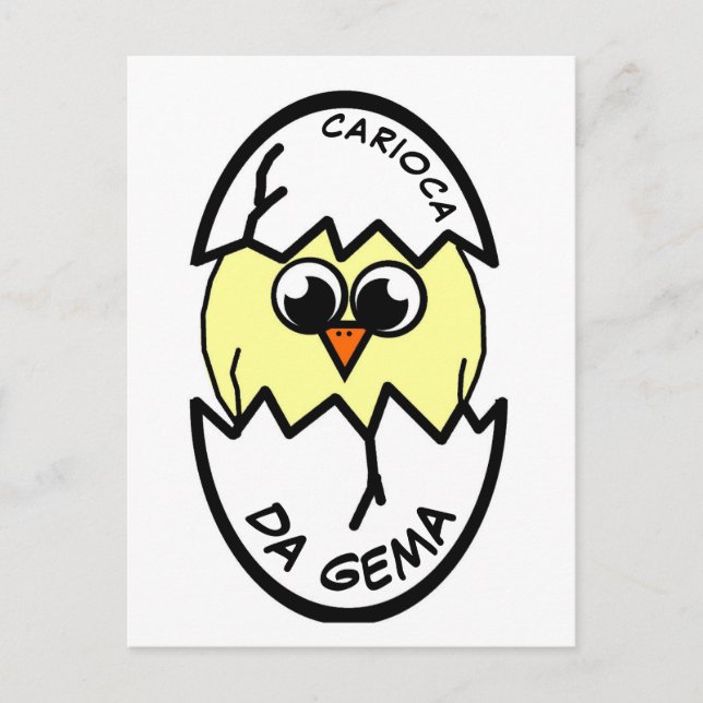 Carioca da Gema Postcard (Front)