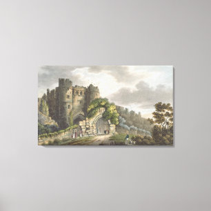Carisbrook Castle, from 'The Isle of Wight Illustr Canvas Print