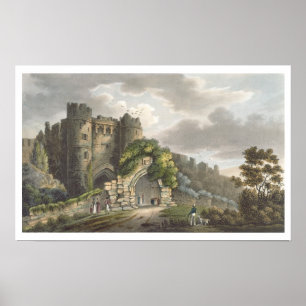 Carisbrook Castle, from 'The Isle of Wight Illustr Poster