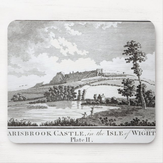 Carisbrook Castle, in the Isle of Wight Mouse Mat (Front)
