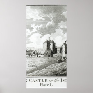 Carisbrook Castle, Isle of Wight, Plate I Poster