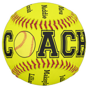 Carissa - Custom softball (needs coach name added)