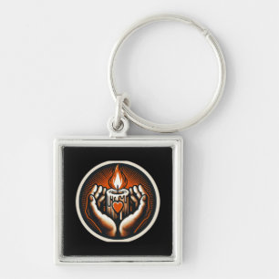 Caritas Help for the Needy Key Ring