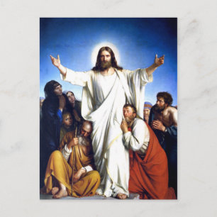 Carl Bloch artwork, Christus Colsulator Postcard