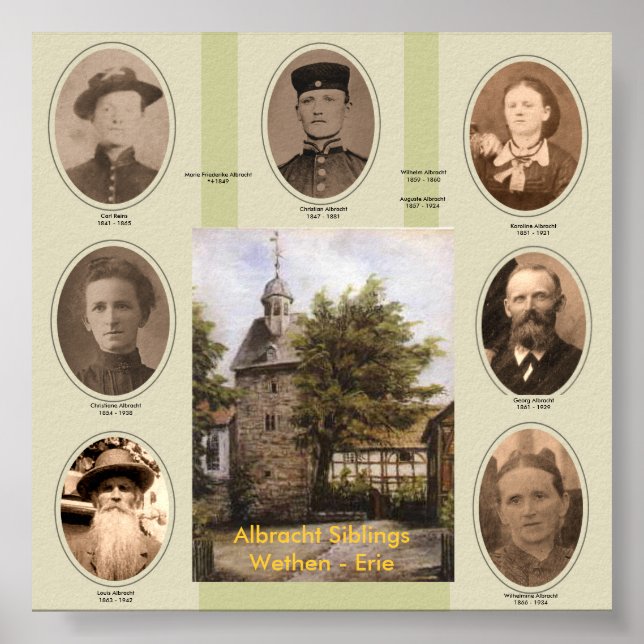 Carl, Christian, Christiane, Georg, Karoline, W... Poster (Front)