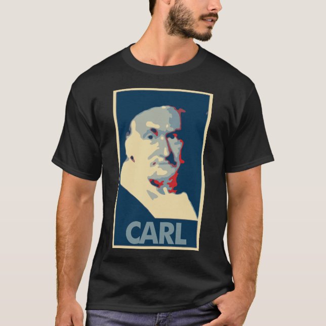 Carl Friedrich Gauss Poster Political Parody T-Shirt (Front)